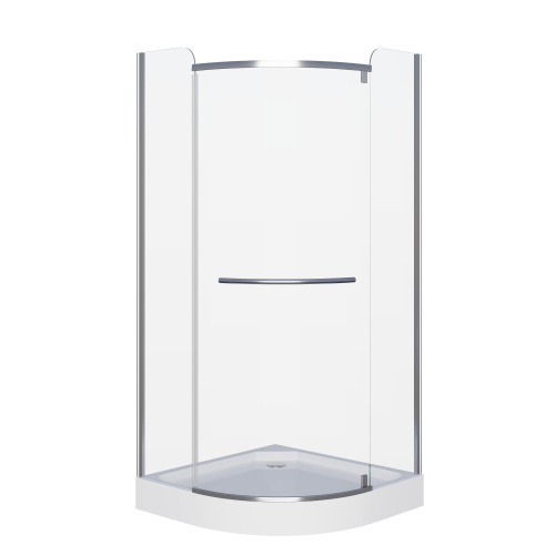 Душевой уголок Grossman Classic GR-7090 90х90 стекло прозрачное профиль хром глянцевый без поддона